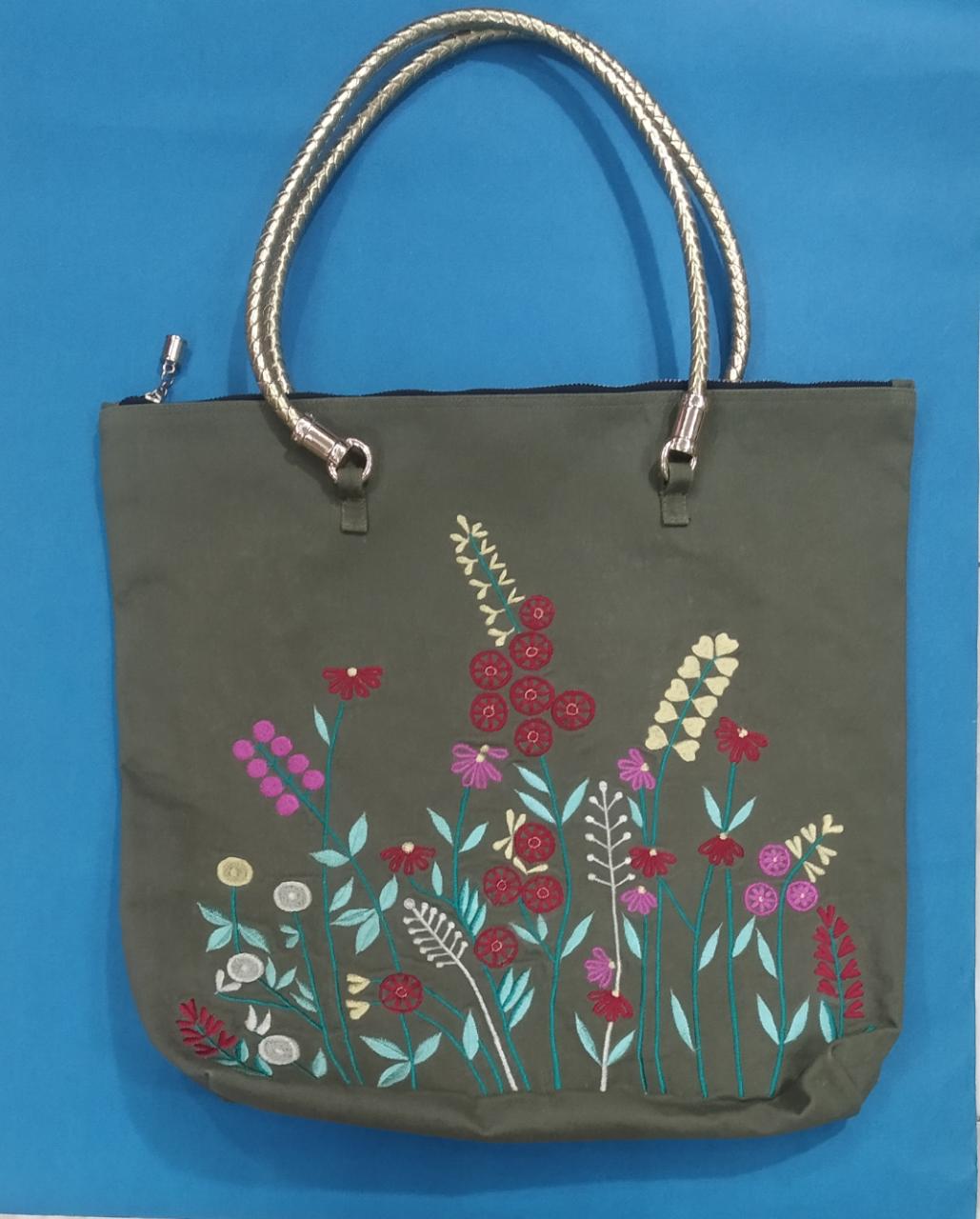 Big Sized Embroidered Bag